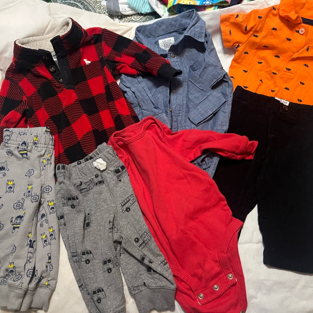 Carters Just One You Sz 6 month multiples set